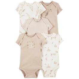 Baby Unisex &#40;NB-24M&#41; Carter's&#40;R&#41; 5pk. Goose & Stripe Bodysuits