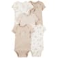 Baby Unisex &#40;NB-24M&#41; Carter's&#40;R&#41; 5pk. Goose & Stripe Bodysuits - image 1