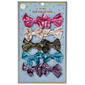 Baby Girl Capelli New York 10pc. Velvet Bow Clip Set - image 1