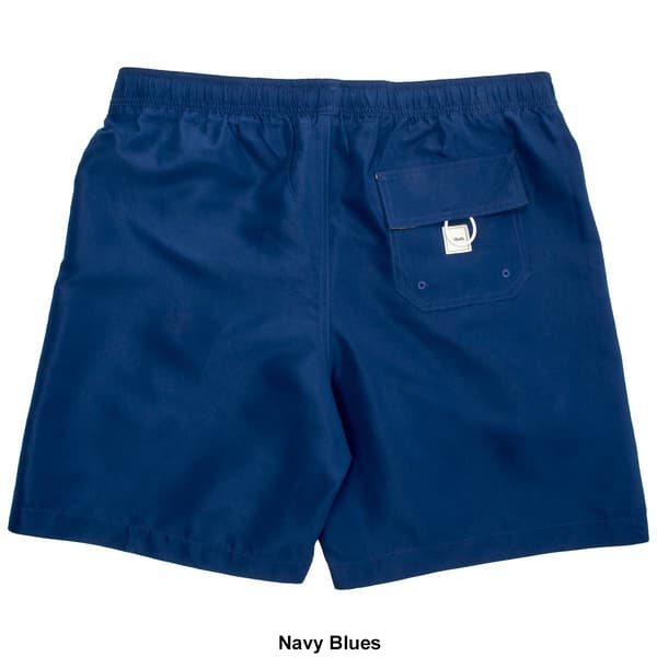 Mens Joe Marlin Solid Swim Trunks