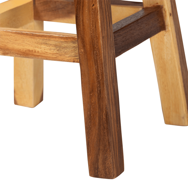 bali & pari Luli Suar Wood Counter Stool