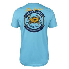Mens Crab House Short Sleeve Graphic Tee
