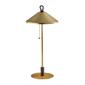 HomeRoots 20in. Black & Gold Two Light Candlestick LED Table Lamp - image 2