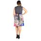 Plus Size 24/7 Comfort Apparel Color Block Empire Waist Dress - image 2