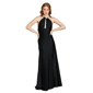 Juniors Morgan &amp; Co. Midnight Halter A-Line Dress - image 1