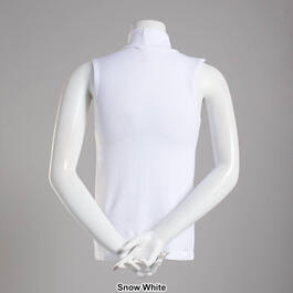 Womens French Laundry Seamless Mock Neck Tank Top