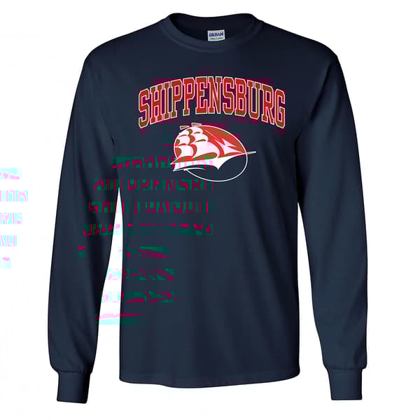 Mens Shippensburg Pride Mascot Long Sleeve Tee - image 