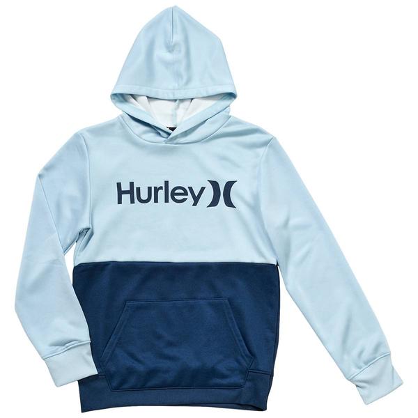 Boys (8-20) Hurley Color Block H2O Dri Hoodie