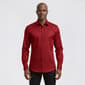 Mens Bill Blass Essentials Slim Fit Dress Shirt - Dried Berry - image 1