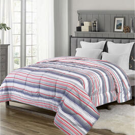 Lupe Stripe Print Comforter
