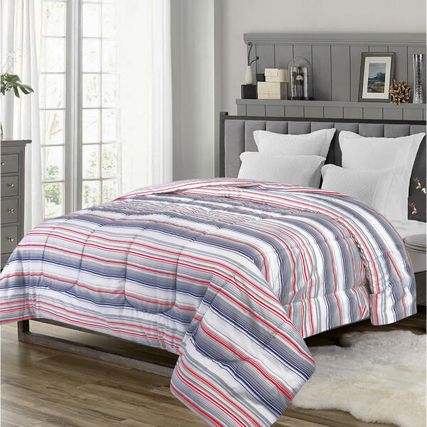 Lupe Stripe Print Comforter - image 