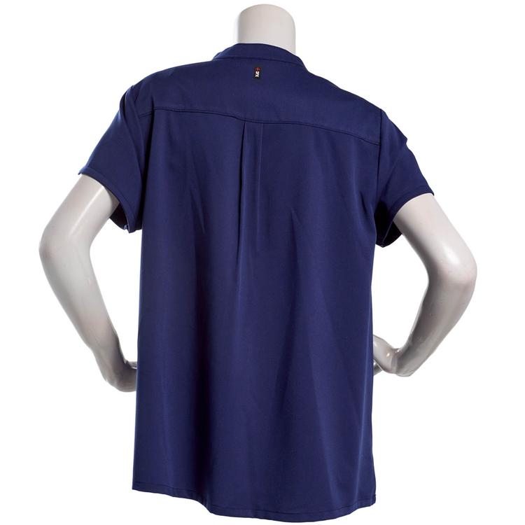 Womens Grey''s Anatomy Short Sleeve Banded Collar Scrub Top