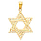 Gemstone Classics(tm) Solid Polished Star of David Charm - image 1