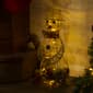 Alpine LED Gold Wire Snowman Christmas D&#233;cor - image 3