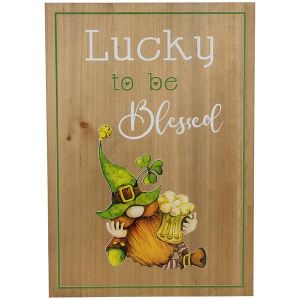 Northlight Seasonal Blessed St. Patrick''s Day Wall Sign