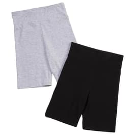 Juniors Derek Heart 2pk. Hi Rise Bike Shorts