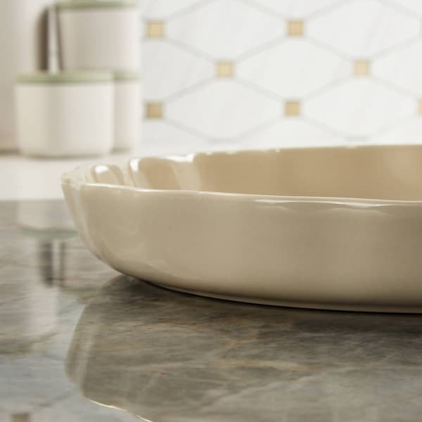 BergHOFF Balance 11in. Stone Rippled Pie Dish