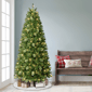 Puleo International 7.5ft. Pre-Lit Slim Teton Pine Christmas Tree - image 3