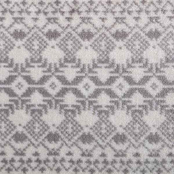 Eddie Bauer Fair Isle Peak Plush-Fleece Throw