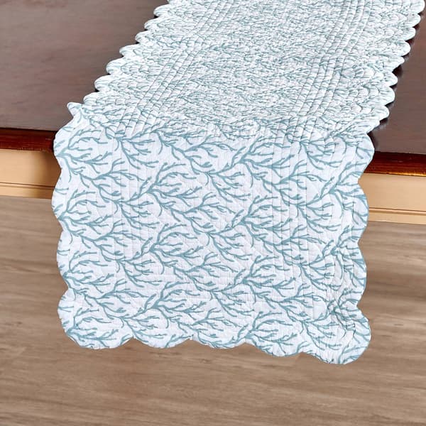 Seafoam Reef Table Runner - 14x51