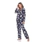 Womens White Mark 2pc. Long Sleeve Dotted Floral Pajama Set - image 4