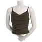 Juniors Madden Girl Mesh Lace Bustier Drape Neck Top - image 1