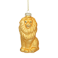 Northlight 4.25in. Standing Lion Glass Christmas Ornament - image 1