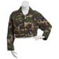 Juniors Plus Madden Girl Tamara Cropped Camo Jacket - image 3