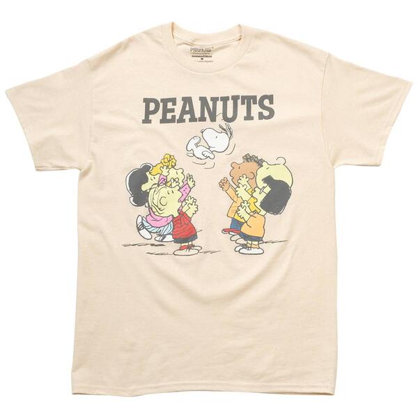 Young Mens Peanuts Graphic Tee - image 