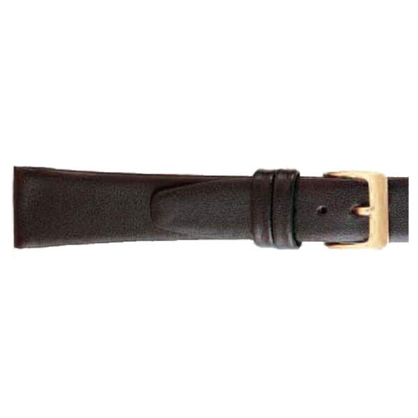 Unisex Watchbands 2 Go Genuine Leather Black Watchband - image 