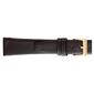 Unisex Watchbands 2 Go Genuine Leather Black Watchband - image 1