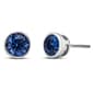 Haus of Brilliance 1ctw. Blue Lab Grown Diamond Stud Earrings - image 1