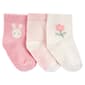 Baby Girl (NB-12M) Carter''s(R) 3pr. Bunny/Stripe/Floral Booties - image 1