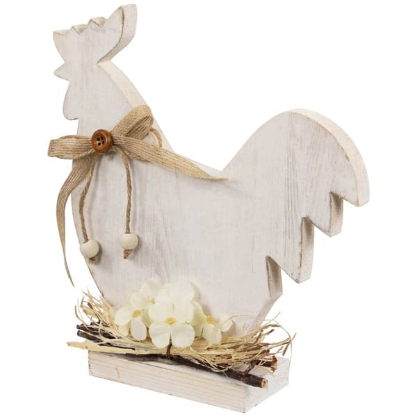 Northlight Seasonal Distressed Rooster Silhouette Spring Décor