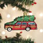 Old World Christmas Station Wagon with Tree Christmas Ornament - image 1