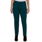 Womens Emaline Feminine Mystique Solid Pull On Straight Leg Pants - image 1