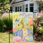 Northlight Seasonal Bunny and Eggs Easter Garden Flag - image 3