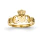 Gold Classics(tm) Polished 14kt. Gold Claddagh Ring - image 1
