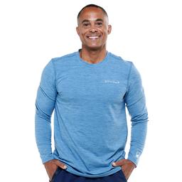 Mens Spyder Soft Long Sleeve Jersey Tee