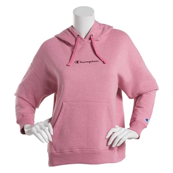 Womens Champion Powerblend Relaxed Hoodie - image 