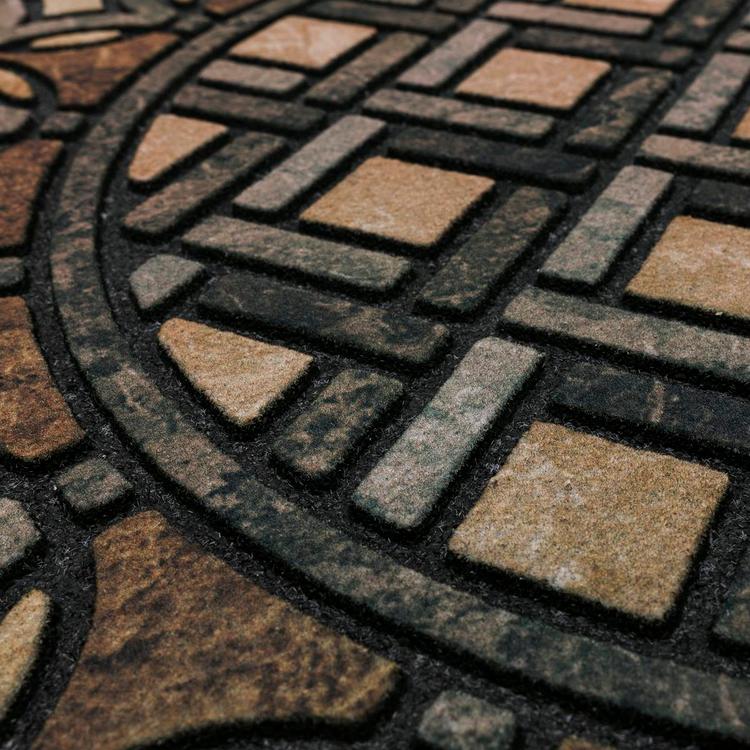 Mohawk Home Deco Tile Slice Mosaic Doormat