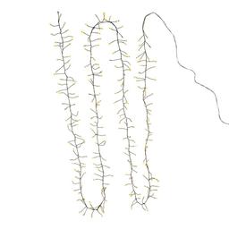 Kurt Adler 240-Light Twinkle Cool White LED Cluster Garland