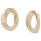 Steve Madden Oval Twist Post Earrings - image 1