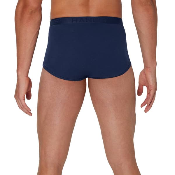 Mens Hanes Ultimate® Core 6pk. Briefs - Navy/Blue