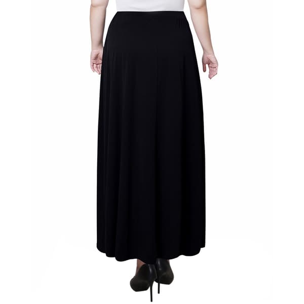 Womens NY Collection O-Ring Buckle Maxi Skirt