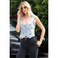 Juniors Stoosh Embroidered Denim Vest - image 2