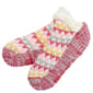Womens MUK LUKS® Shorty Fair Isle Cabin Socks Slippers - image 2