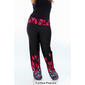 Plus Size White Mark Printed Palazzo Pants-Peacock - image 4