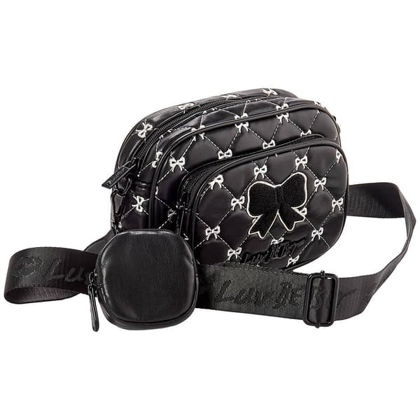 Luv Betsey by Betsey Johnson Lia Bow Embroidery Crossbody