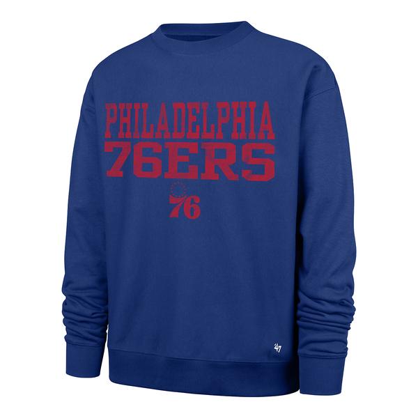 Mens ''47 Brand 76ers Campus Stack Fleece - image 